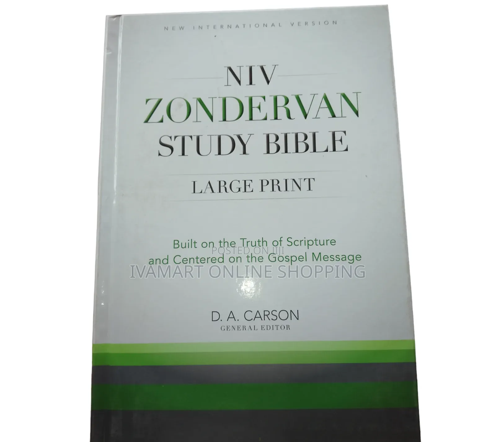 NIV ZONDERVAN Study Bible Large Print - D.A Carson