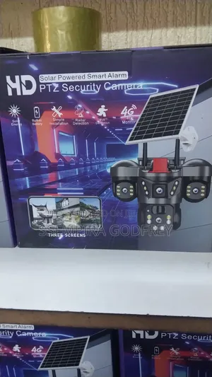 Motion Sensor Survillance Security Camera 3lens