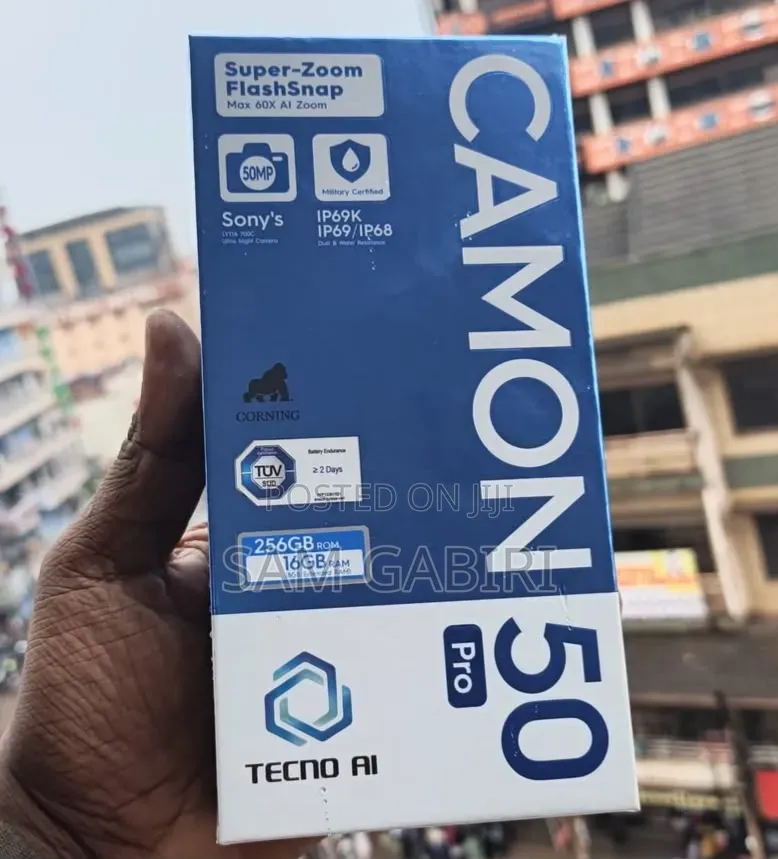 New Tecno Camon 50 Pro 256 GB Green