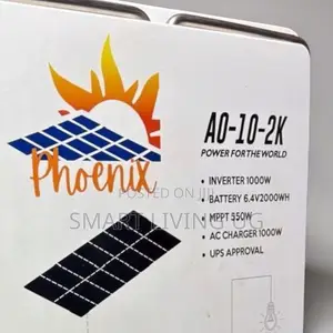 Phoenix 1kw/2KWh Power Station – Powerful Solar Backup Solution
