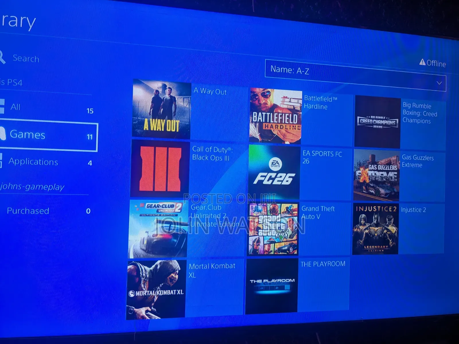 Jailbroken Ps4 for Sale