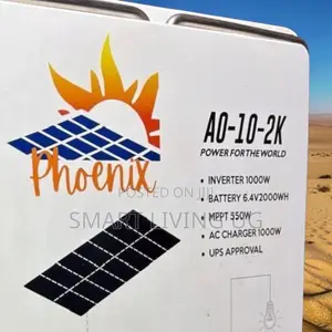 Phoenix 2000Wh Portable Energy Station – 550W MPPT Solar Input