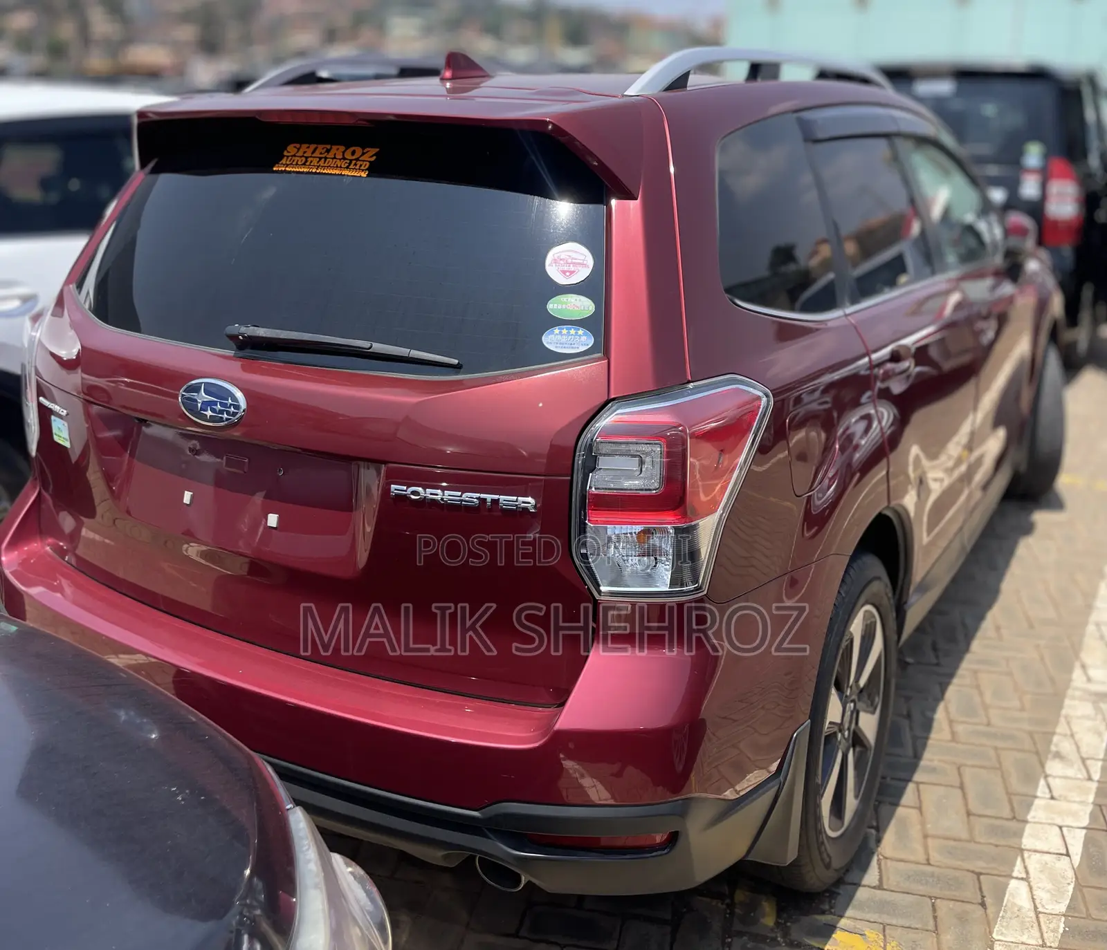 Subaru Forester 2017 Maroon