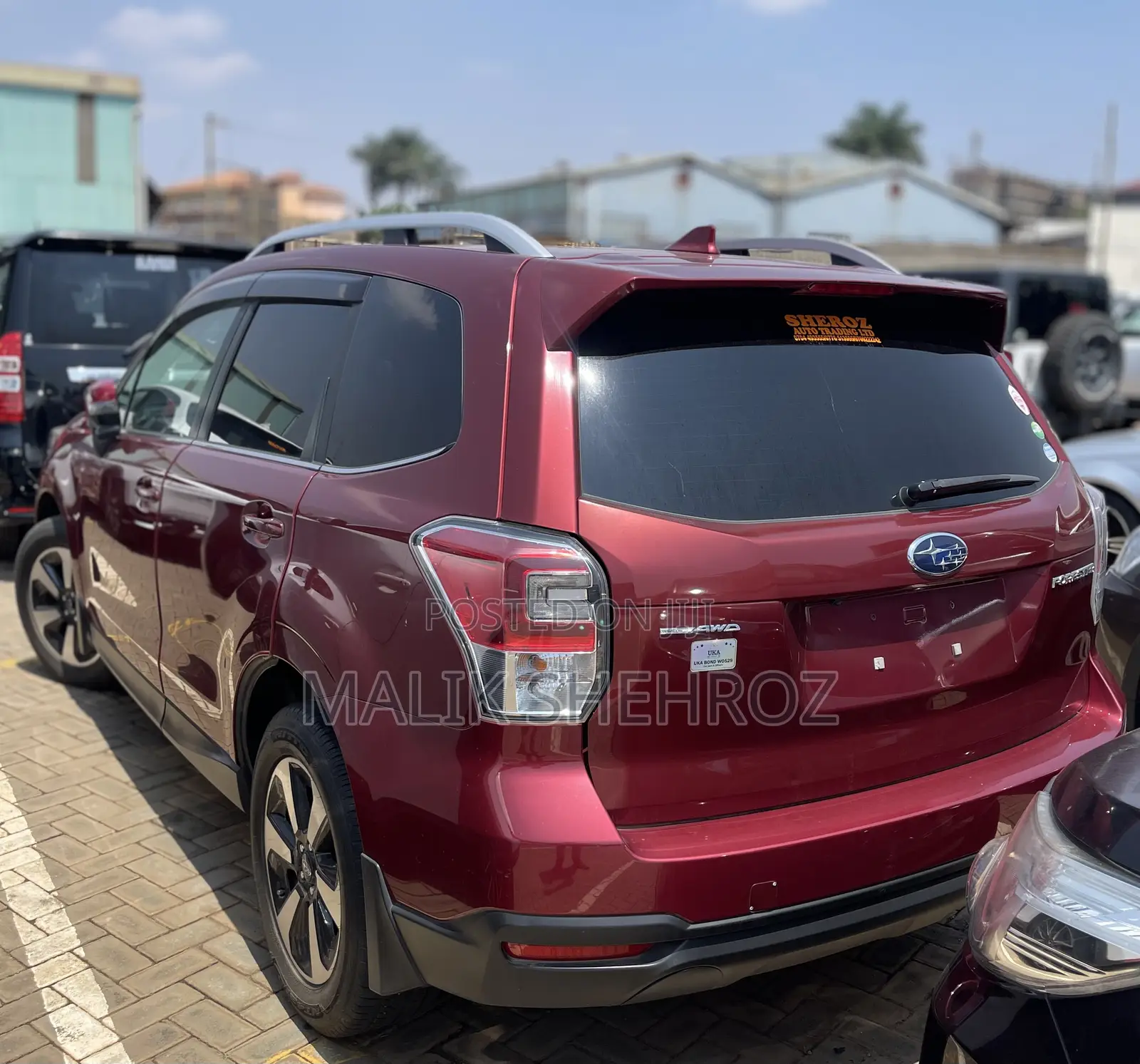 Subaru Forester 2017 Maroon
