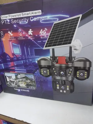 Wr3 5g Solar Survillance Security Camera With 1year Warranty