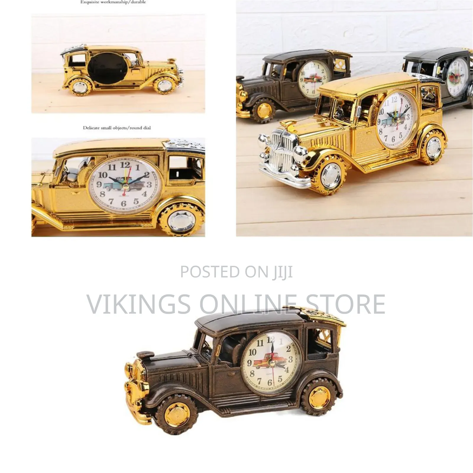 Kids Alarm Clock Multi-Purpose Desk Alarm Clock Pen Holder Car