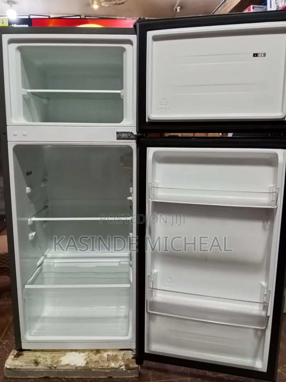 160litres Hisence Refrigerator Double Door