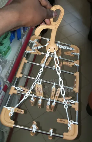 Foldable Pant Pegs Hanger