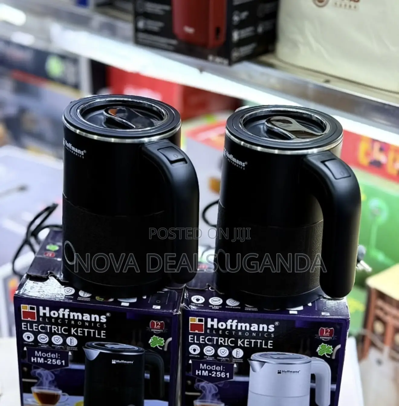 Hoffmans 0.8L Electric Kettle 1000W - HM-2561