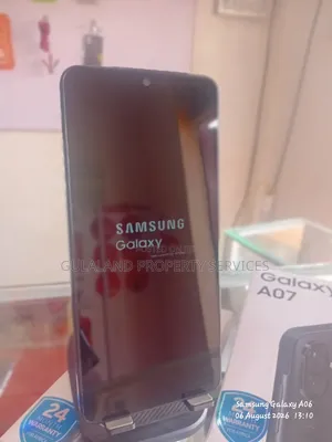 New Samsung Galaxy A07 4G 64 GB Black