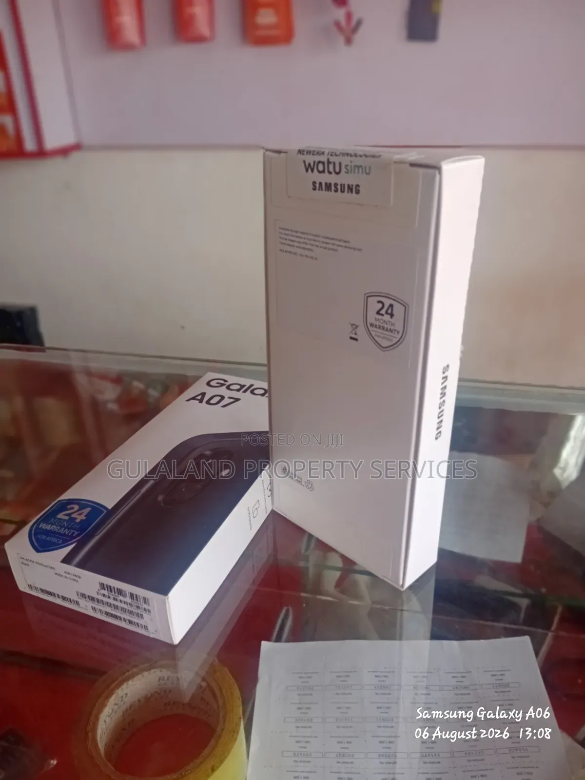 New Samsung Galaxy A07 4G 64 GB Black