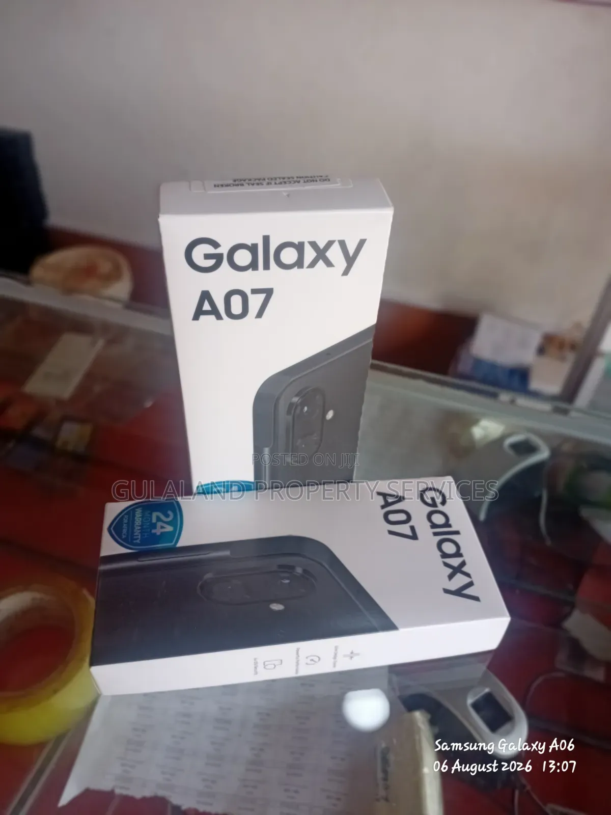 New Samsung Galaxy A07 4G 64 GB Black