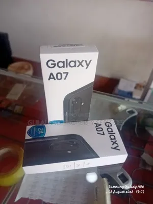 New Samsung Galaxy A07 4G 64 GB Black