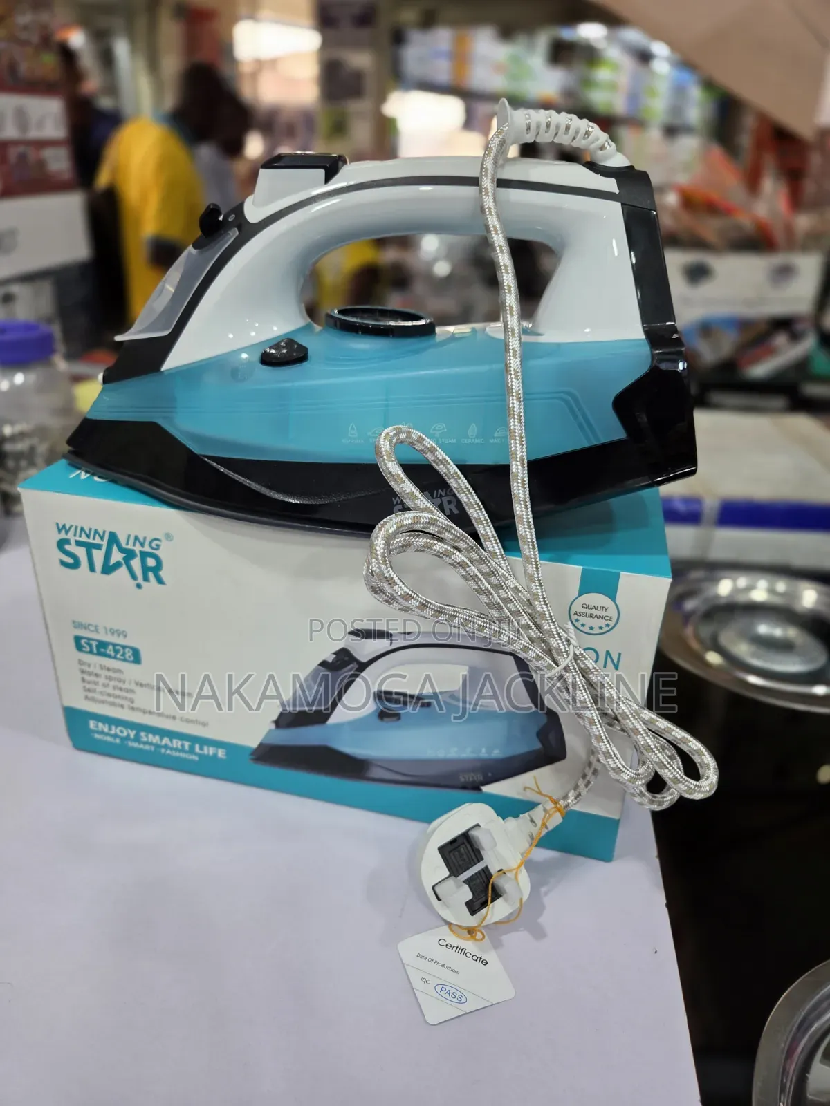 Winning Star Steam Iron ST-428