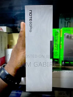 New Infinix Note 60 Pro 256 GB Black
