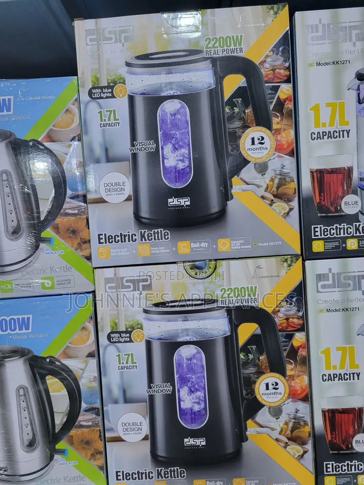 (1.7L) DSP Electric / Water Kettles