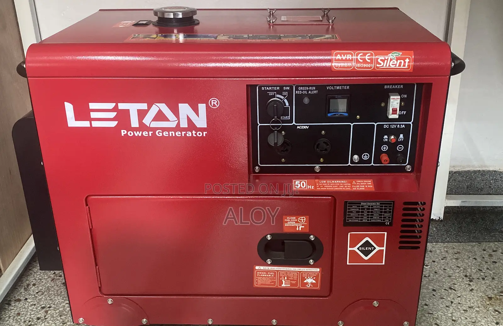 Leton Power Diesel Generator 8kva