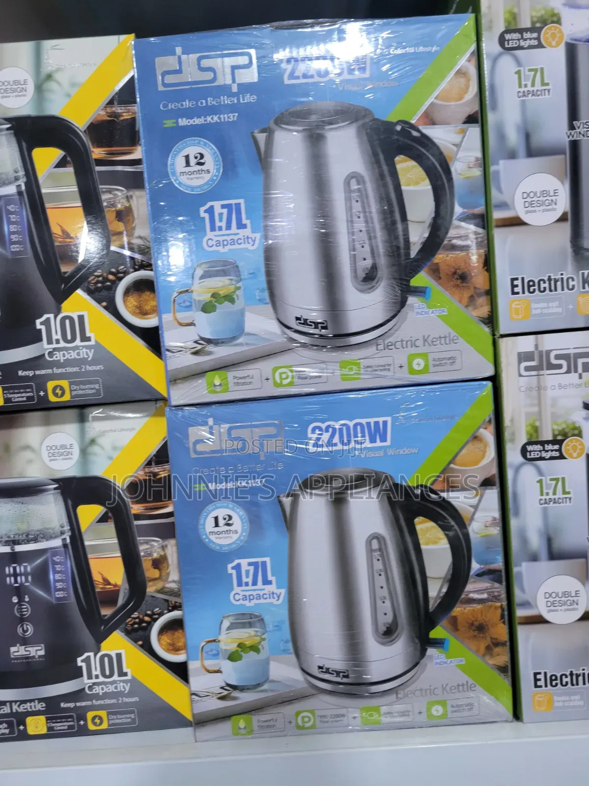 (1.7L )Dsp Electric Water Kettle