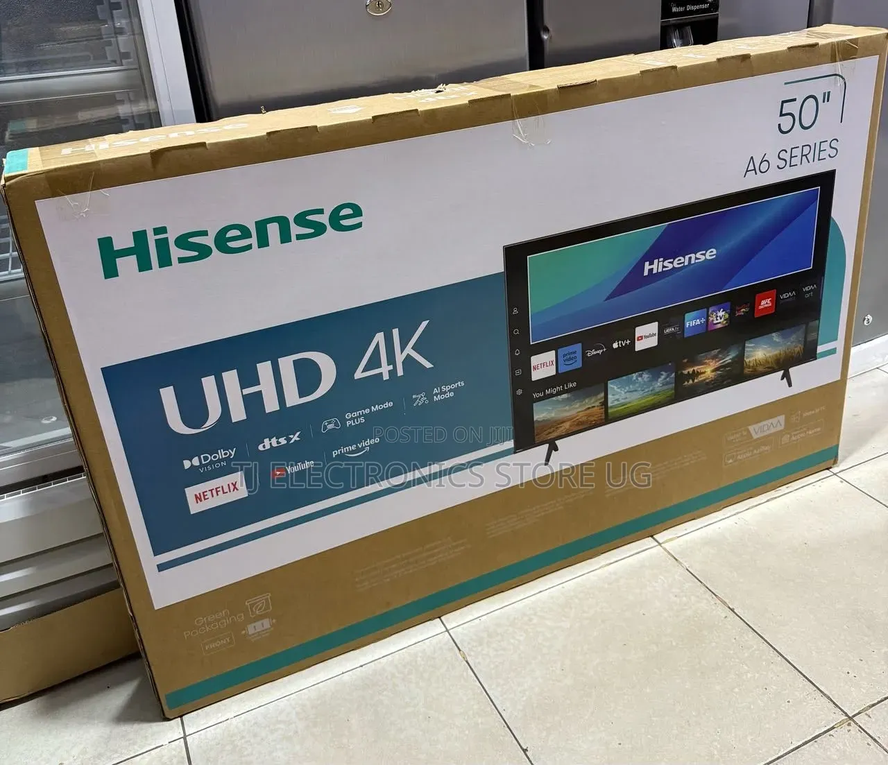 Hisense 50” A6 Smart Uhd TV