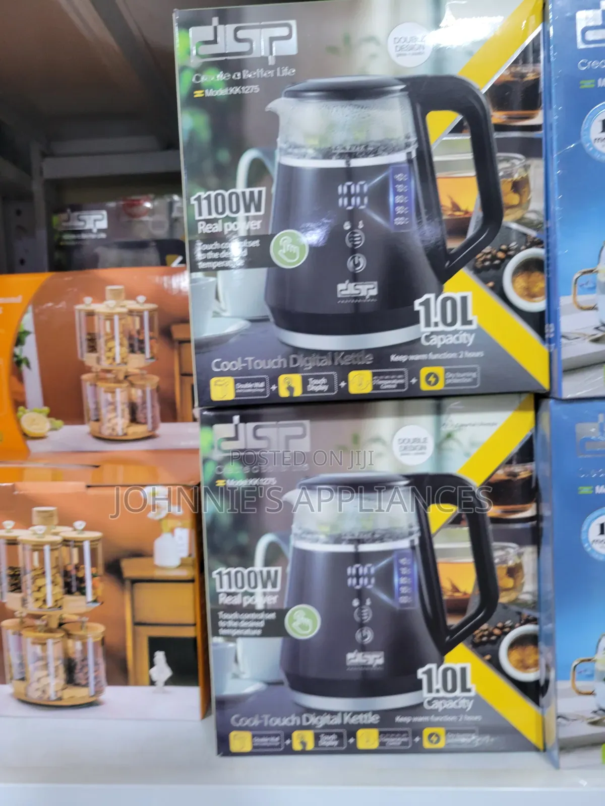 (1.0L) DSP Electric Glass Kettle