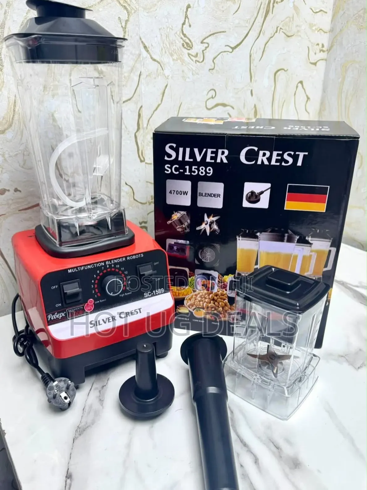 Silver Crest SC-1589 Heavy Duty Commercial Blender 5500W