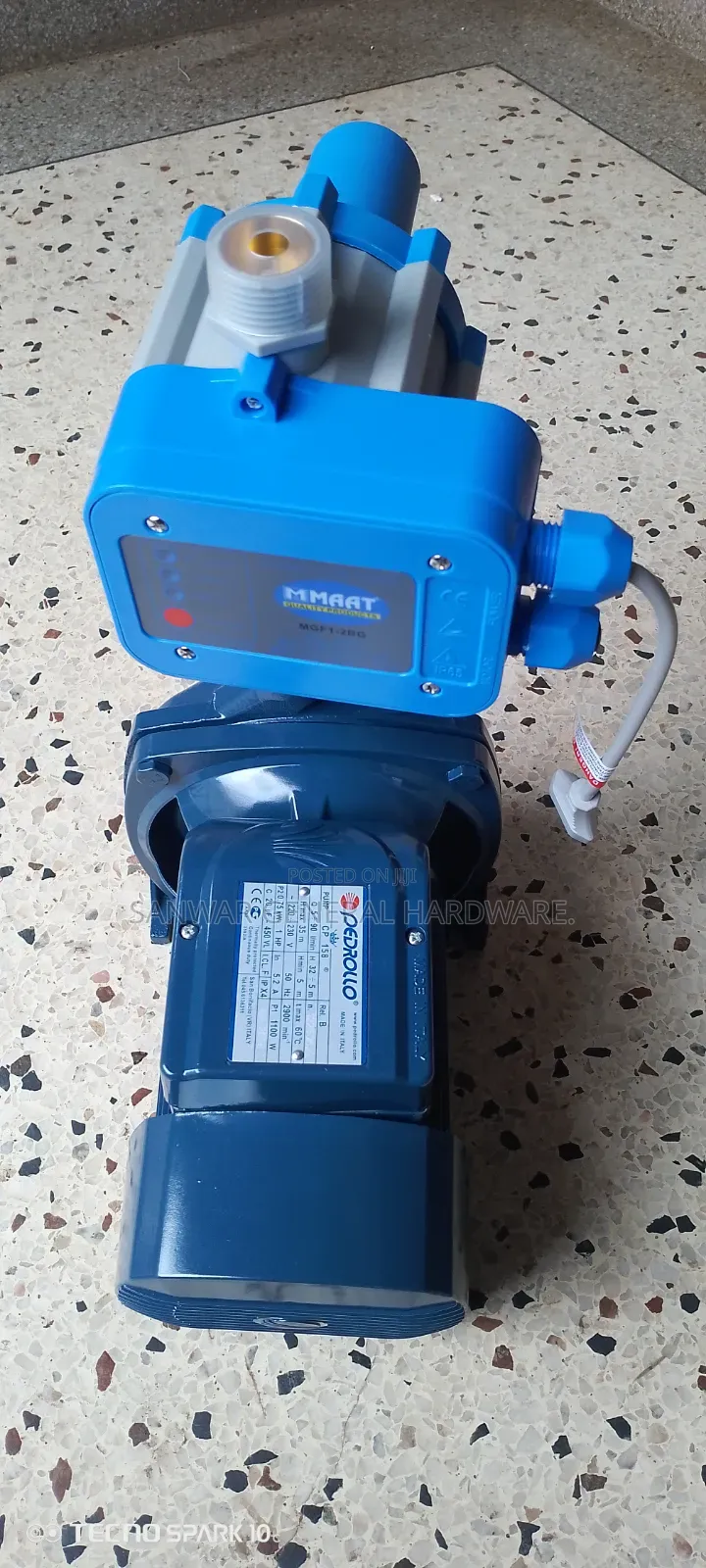 1hp Pedrollo Booster Pumps Controller(Made in Italy)