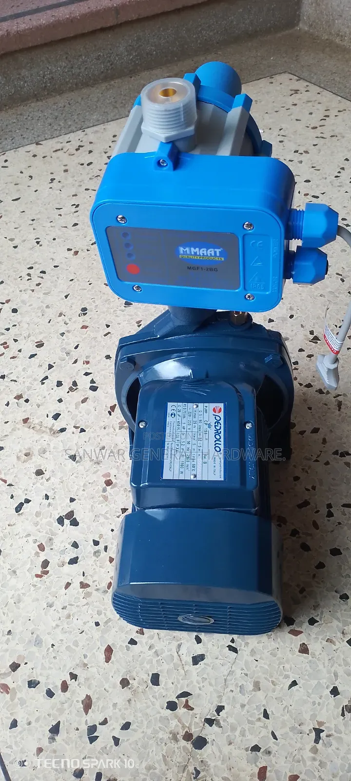 1hp Pedrollo Booster Pumps Controller(Made in Italy)