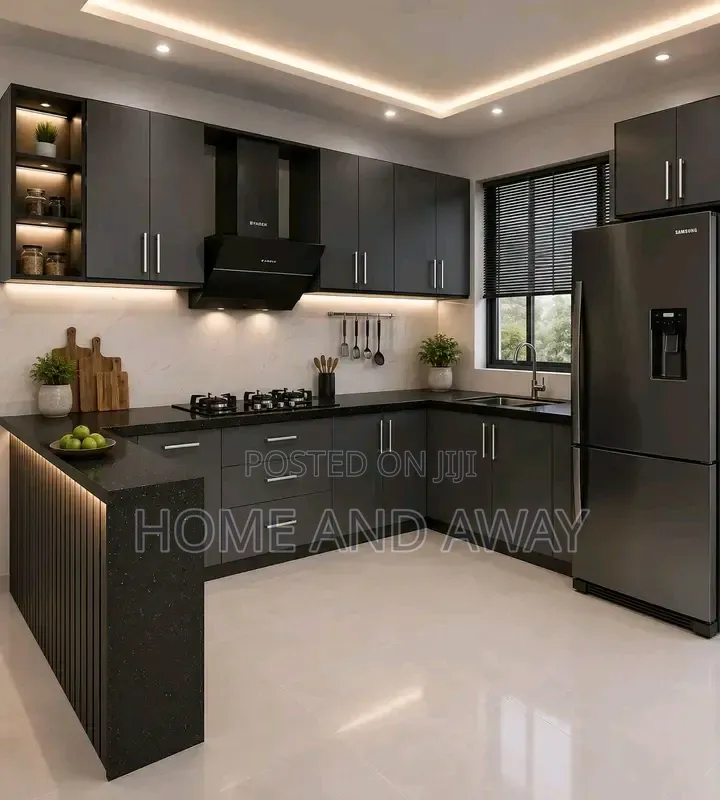 Kitchen Cabinets From 8,350,000/- Only in Any Colour or Material