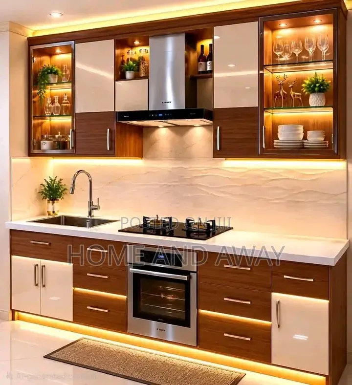 Kitchen Cabinets Starting With a Small Budget of 800,000/- Per Meter