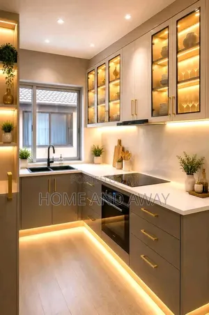 Kitchen Cabinets Starting With a Small Budget of 800,000/- Per Meter