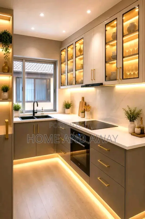 Kitchen Cabinets Starting With a Small Budget of 800,000/- Per Meter
