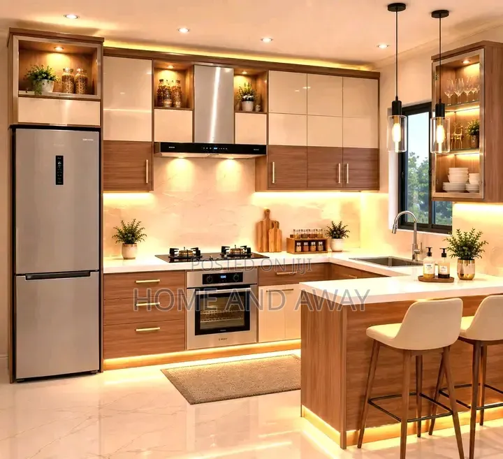 Kitchen Cabinets Starting With a Small Budget of 800,000/- Per Meter