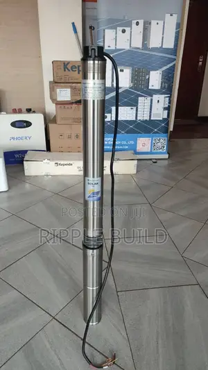 1100W Solar Borehole Water Pump 125m Head 2500l/H 110V DC