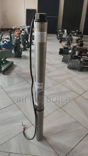1100W Solar Borehole Pump 125m Head 2500l/H 72V DC