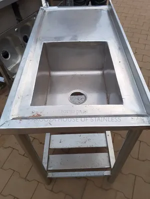 Commercial Single Sink With Trey