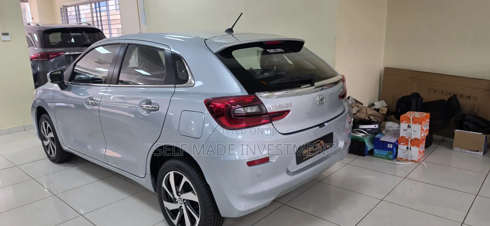 New Toyota Starlet 2025 Silver