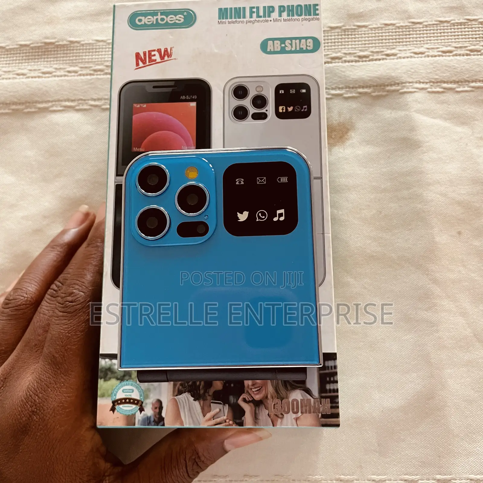 New Mobile Phone 4 GB Blue