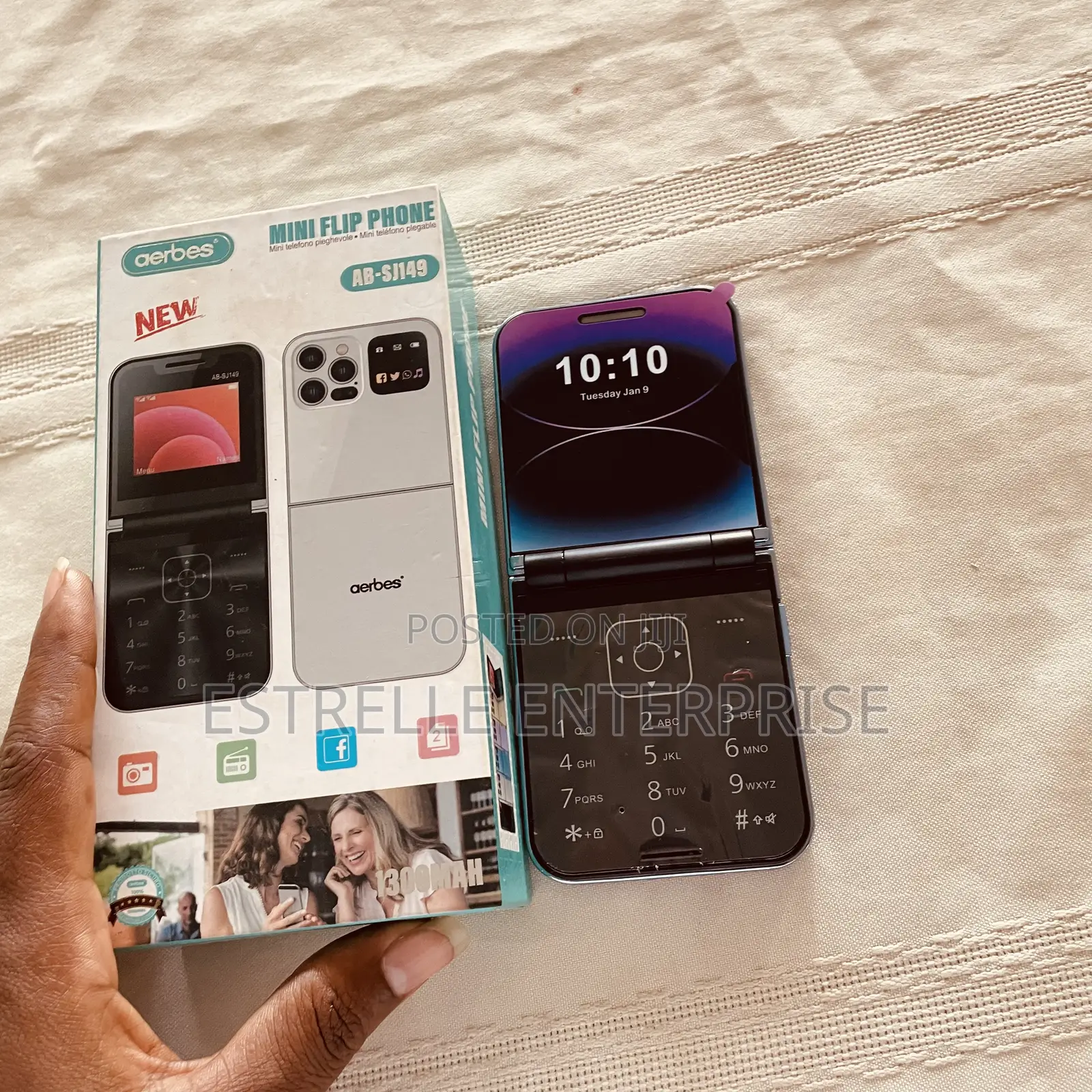 New Mobile Phone 4 GB Blue
