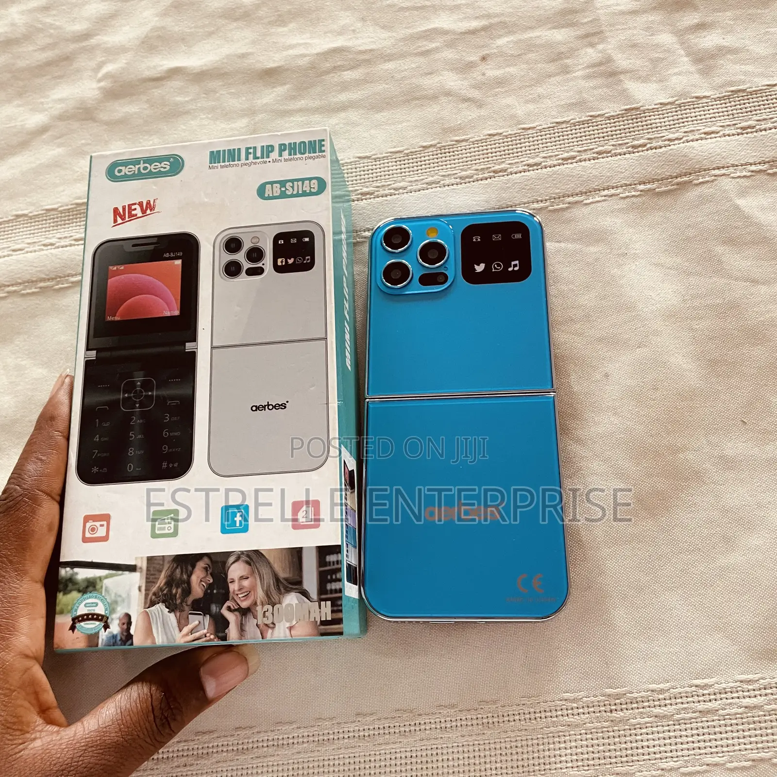 New Mobile Phone 4 GB Blue