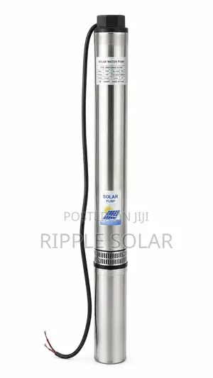 1100W Solar Borehole Water Pump 125m Deep Well Pump 72V
