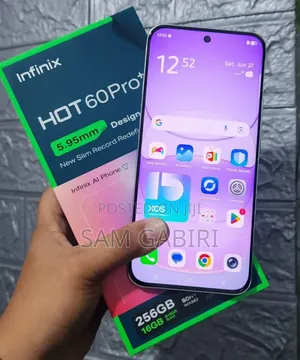 New Infinix Hot 60 Pro+ 256 GB Silver