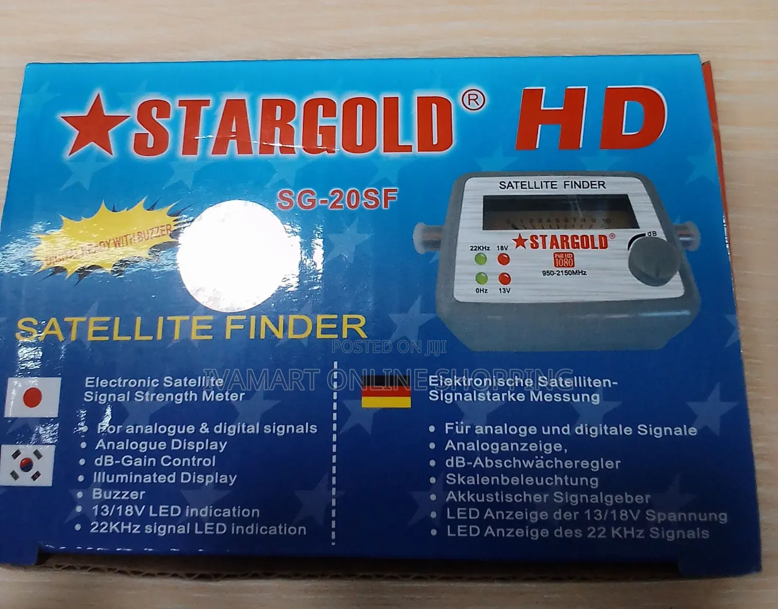 STARGOLD HD Satellite Finder / Meter
