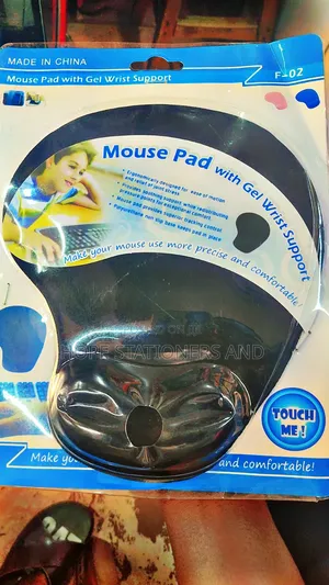 Mouse Pad With Gel Support