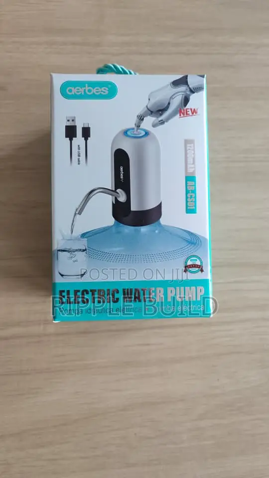 Aerbes Rechargeable Electric Water Dispenser Pump for Bottles AB-CS01