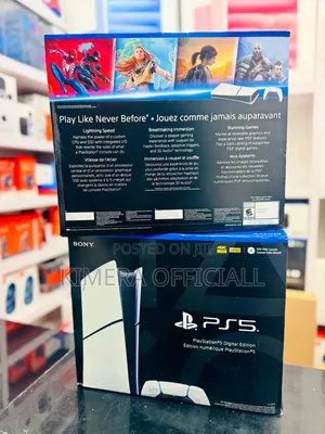 PS5 Slim Digital Edition: High Speed Drive for Fast Game Installs!