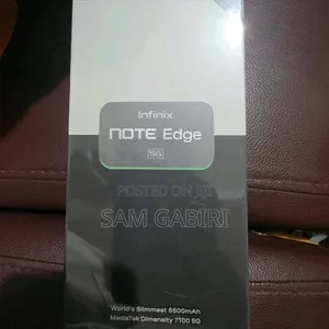 New Infinix Note Edge 256 GB Black