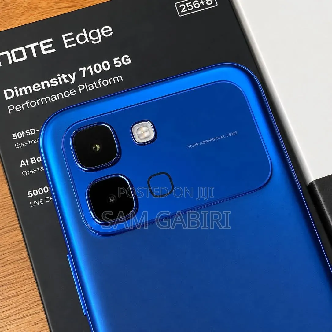 New Infinix Note Edge 256 GB Blue