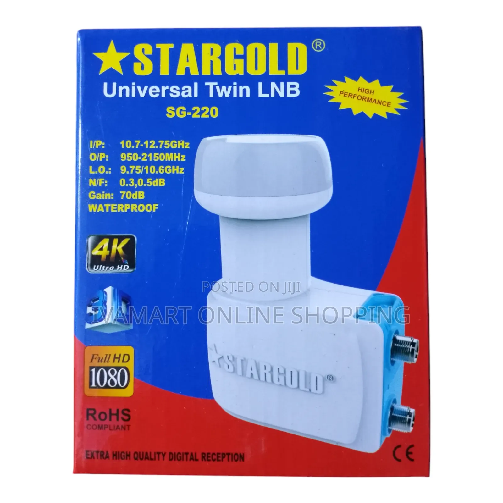 Universal Ku Twin LNB ( 2 Way ) - Different Brands