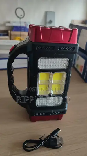 Aerbes 38W Solar Rechargeable LED Camping Emergency Work Light AB-TY32