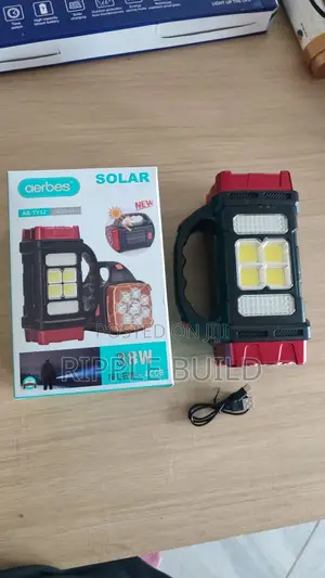 Aerbes 38W Solar Rechargeable LED Camping Emergency Work Light AB-TY32